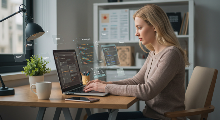 Desarrollo web personalizado en React